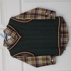 Janie and Jack Vest and Shirt